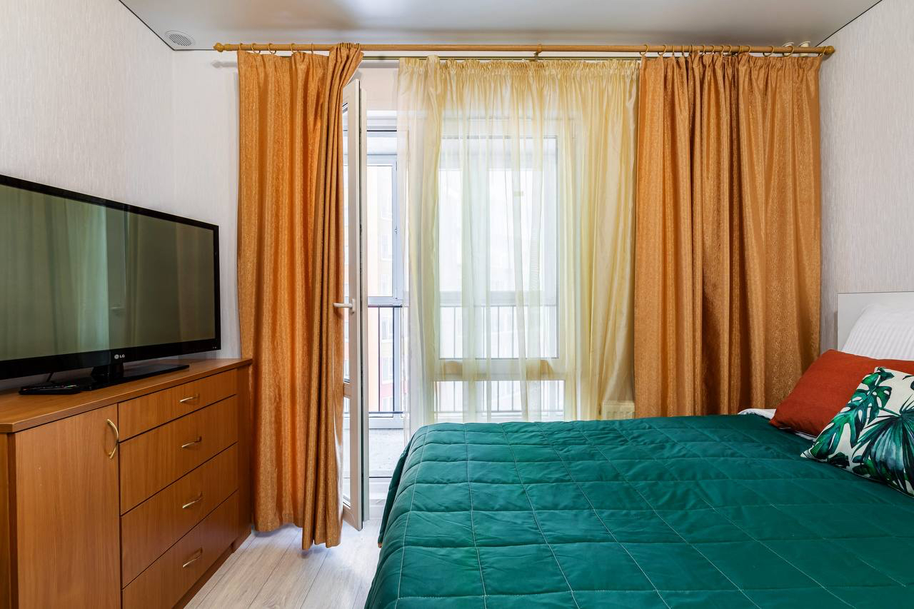 Уютная Квартира-студия, 30 м², 2 кровати