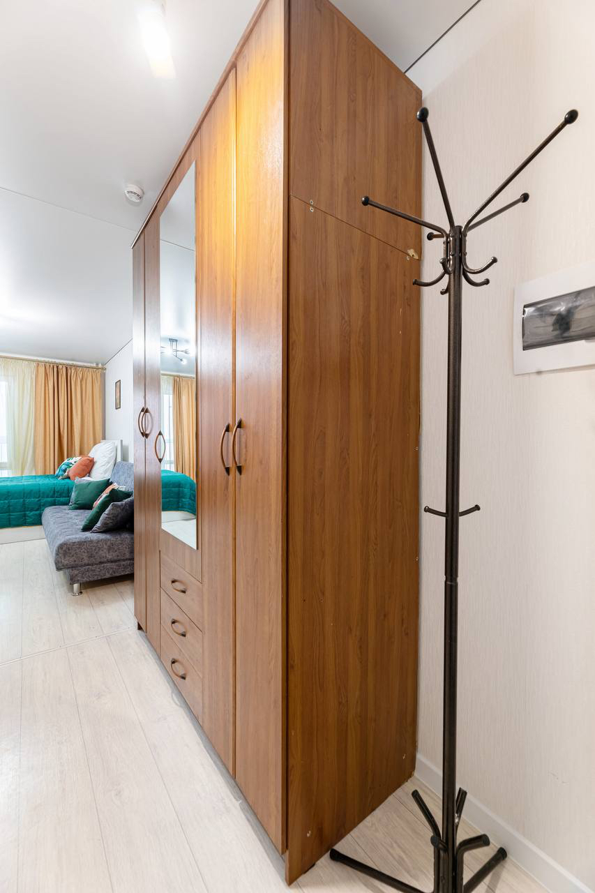 Уютная Квартира-студия, 30 м², 2 кровати